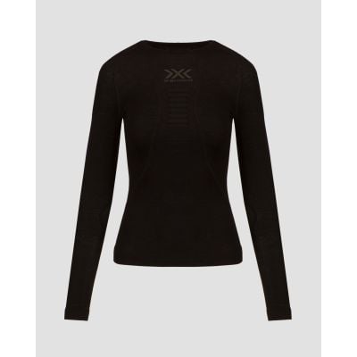 Camiseta de manga larga termoactiva negra de mujer X-Bionic Merino