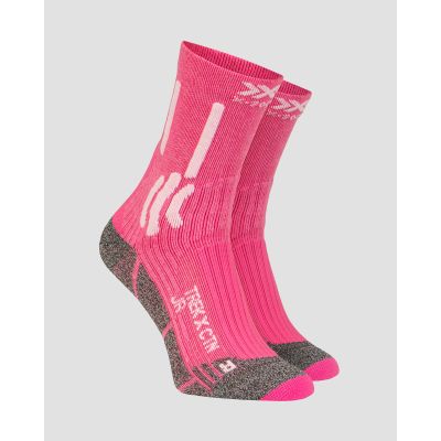 Skarpety dziewczęce różowe X-Socks Trek X CTN 4.0