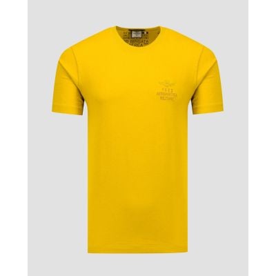 Pánské tričko Aeronautica Militare v Žluté Barvě