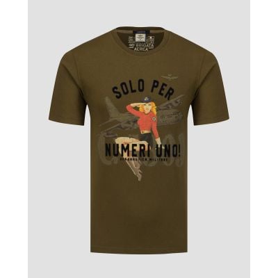 T-shirt męski Aeronautica Militare Zielony