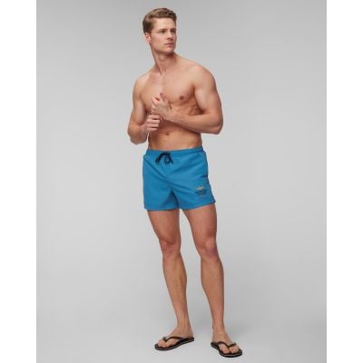 Men’s blue swimming shorts Aeronautica Militare
