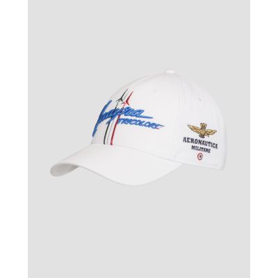 Men's white baseball cap Aeronautica Militare