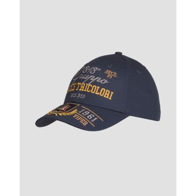Granatowa czapka z daszkiem męska Aeronautica Militare