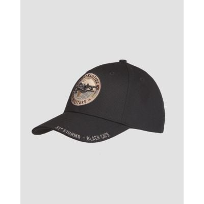 Czarna czapka z daszkiem męska Aeronautica Militare