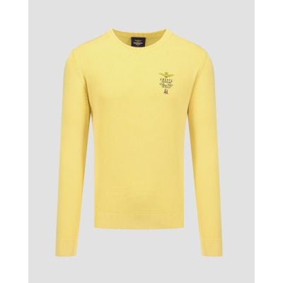 Men’s yellow sweater Aeronautica Militare