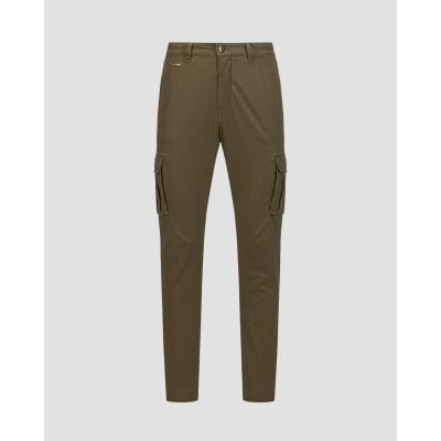 Men's green cargo trousers Aeronautica Militare