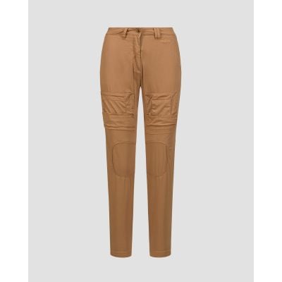 Women's brown cargo trousers Aeronautica Militare