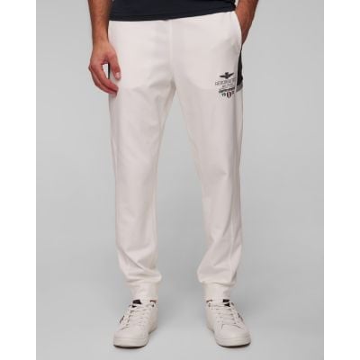 Pantaloni bianchi da tuta da uomo Aeronautica Militare