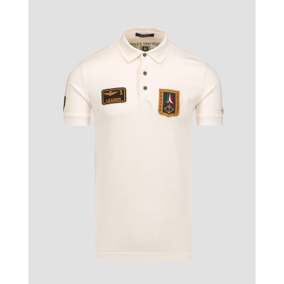 Aeronautica Militare Poloshirt für Herren in Weiß