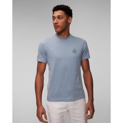T-shirt blu da uomo Aeronautica Militare