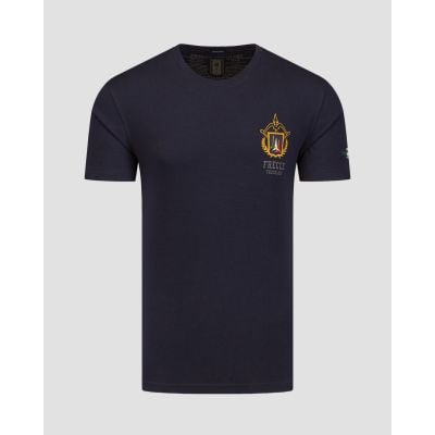 T-shirt bleu marine pour hommes Aeronautica Militare
