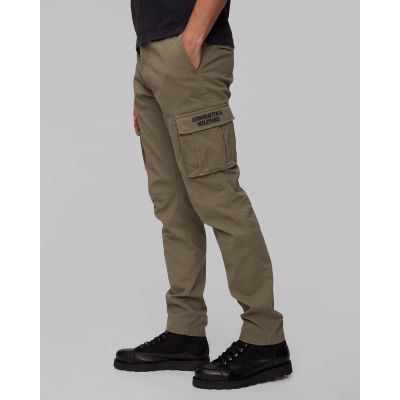 Men's green trousers Aeronautica Militare