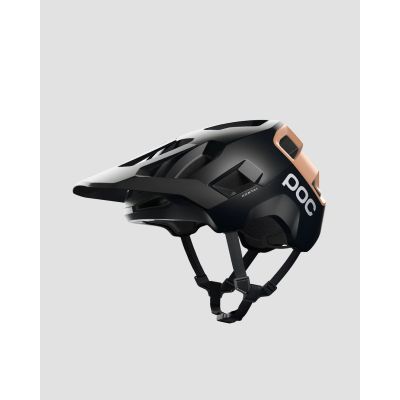 Cyklistická helma POC Kortal v Černé a Zlaté Barvě