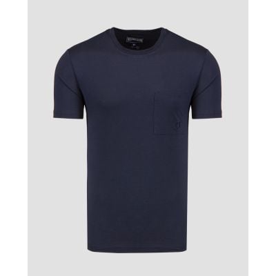 T-shirt basic bleu marine pour hommes Vilebrequin Titus