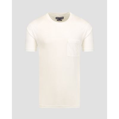 Tricou alb basic pentru bărbați Vilebrequin Titus