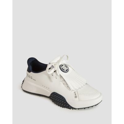 Dámské golfové boty G/Fore G.112 P.U. Leather Kiltie v Bílé a Tmavě Modré Barvě