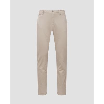 Men's white trousers Alberto Rob Soft Tencel