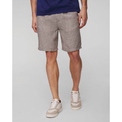 Men's grey shorts Alberto Jack-K-Luxury Linen