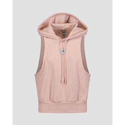 Sweat-shirt sans manches rose pour femmes Adidas by Stella McCartney ASMC