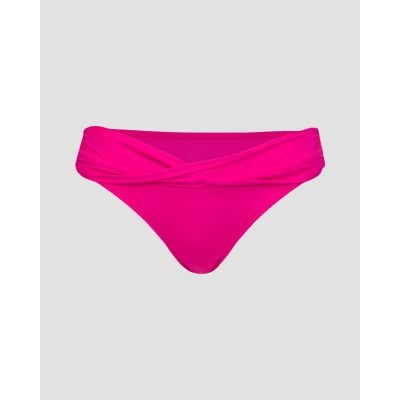 Women's pink swimsuit bottom Seafolly Twist Band Mini Hipster Pant