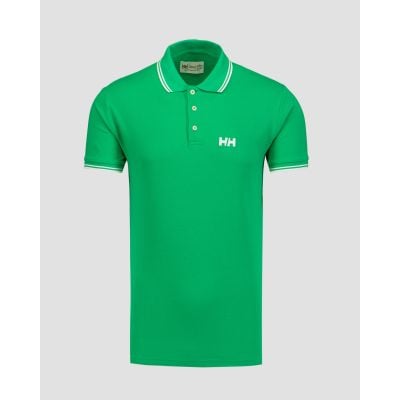Tricou polo pentru bărbați verde Helly Hansen Genova Polo