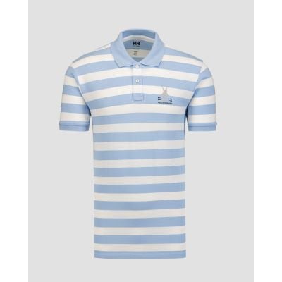 Men’s blue and white Helly Hansen Koster Polo