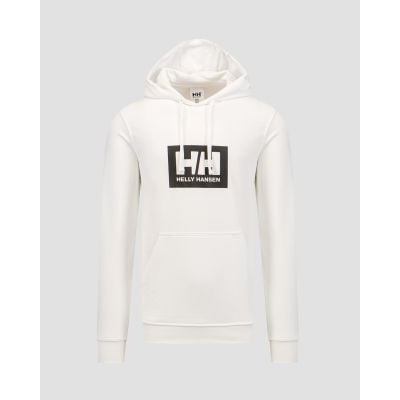 Sweat-shirt blanc pour hommes Helly Hansen HH Box Hoodie