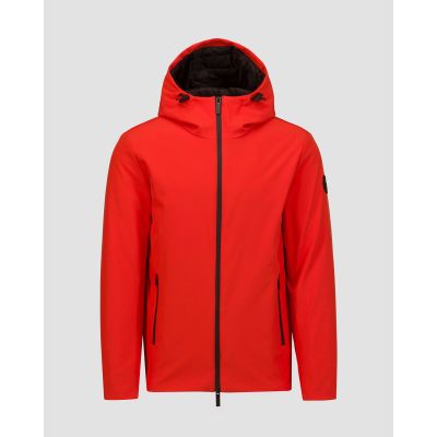 Giacca rossa da uomo Woolrich Pacific Soft Shell Jacket