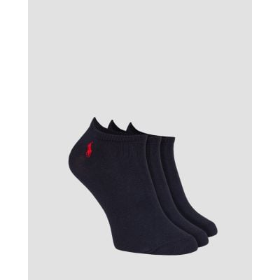 Pánske tmavomodré ponožky Polo Ralph Lauren 3 Pack