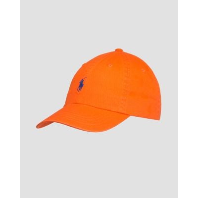 Pomarańczowa czapka z daszkiem damska Polo Ralph Lauren