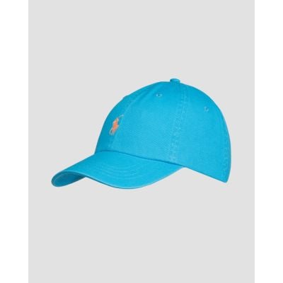Niebieska czapka z daszkiem damska Polo Ralph Lauren