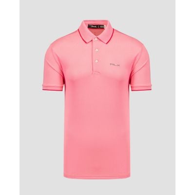 Tricou polo roz pentru bărbați Ralph Lauren RLX Golf