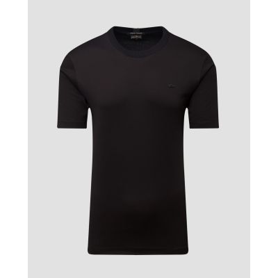 Men's black T-shirt Paul&Shark Knitted