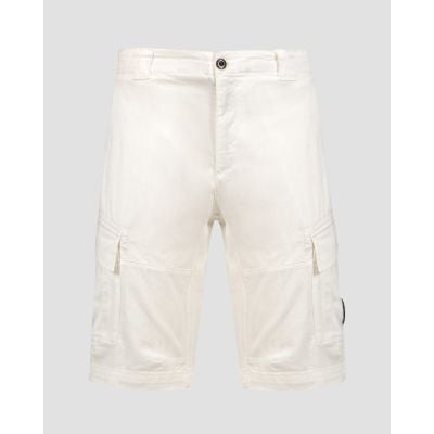 Pánske biele krátke nohavice C.P. Company