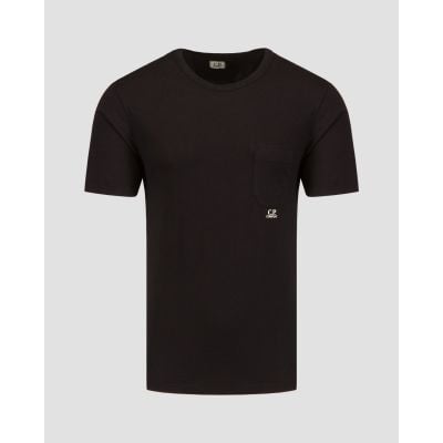 T-shirt nera da uomo C.P. Company