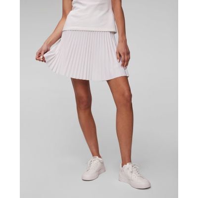 Women's white pleated skirt Lacoste JF2701