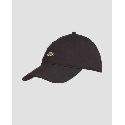 Czarna czapka z daszkiem Lacoste RK0491