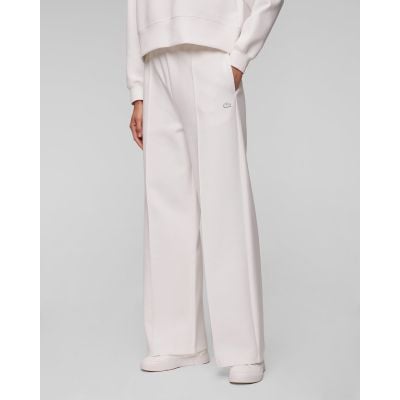 Pantalon de survêtement blanc Lacoste XF7374