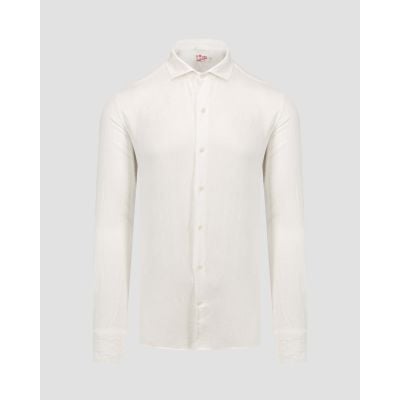 Men's white linen shirt MC2 Saint Barth