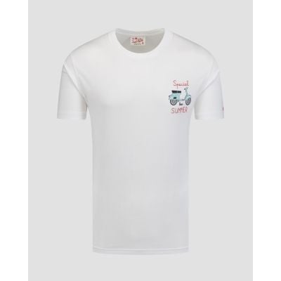 Pánske biele tričko MC2 Saint Barth