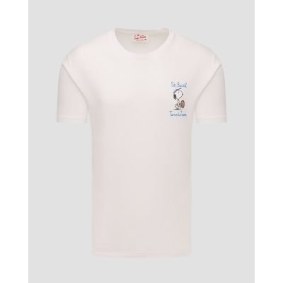 T-shirt blanc pour hommes MC2 Saint Barth