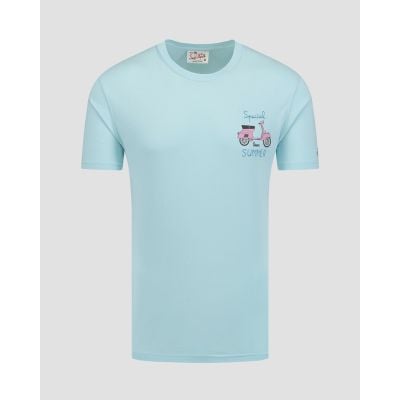 T-shirt bleu pour hommes MC2 Saint Barth