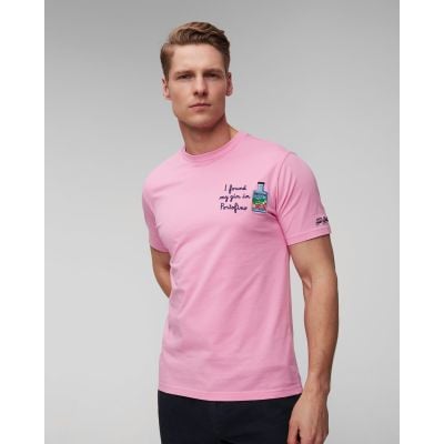 T-shirt rosa da uomo MC2 Saint Barth