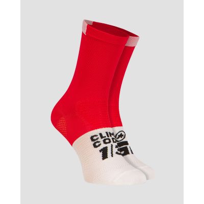 Chaussettes de cyclisme rouges Assos Gt Socks C2
