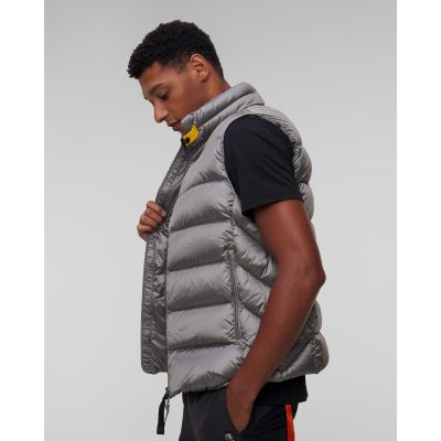 Gilet en duvet gris pour hommes Parajumpers Jeordie