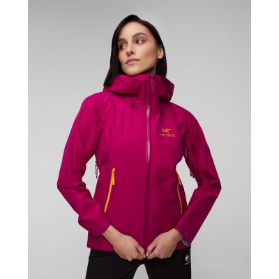 Women’s pink hardshell jacket Arcteryx Beta LT