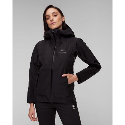 Women’s black hardshell jacket Arcteryx Beta LT