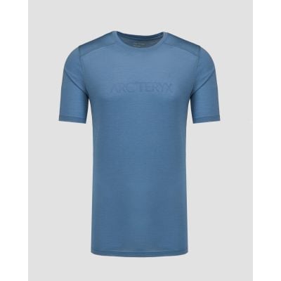 Tricou albastru pentru bărbați Arcteryx Ionia MW Arc Logo SS M