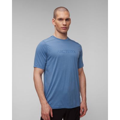 T-shirt blu da uomo Arcteryx Ionia MW Arc Logo SS M