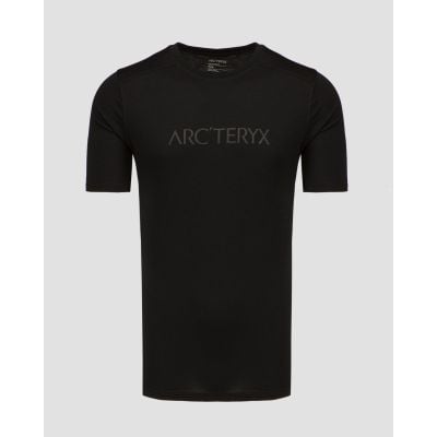 Czarny T-shirt męski Arcteryx Ionia MW Arc Logo SS M